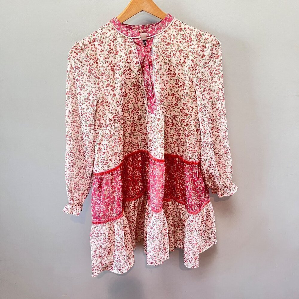 Imoga Stella Tiered Chiffon Dress- Size 10